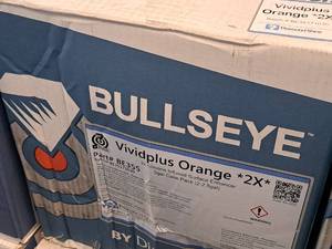 lot 126 image: Lot of (3 Cases) Diamond Shine Bullseye Vividplus Orange 2X Silicone Infused Surface Enhancer 5gal Case Pack 2.5-gallon Plastic Jug 2-count ( 6 total items )