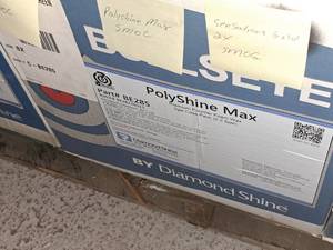 lot 122 image: Lot of (3 Cases) Diamond Shine Bullseye PolyShine Max Premium Polymer Foam Wax 5gal Case Pack 2.5-gallon Plastic Jug 2-count ( 6 total items )