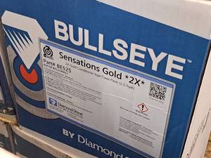 lot 123 image: Lot of (4 Cases) Diamond Shine Bullseye Sensations Gold 2X Gold Conditioner 5gal Case Pack 2.5-gallon Plastic Jug 2-count ( 8 total items )