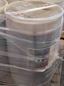 lot 333 image: Lot of (1) Dubois Blendco Systems Red Rhino Red Fragrafoam Foaming Conditioner 30-gallon Plastic Drum