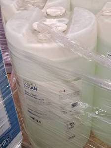 lot 341 image: Lot of (1) Real Clean Econo Prep High 15-gallon Plastic Drum