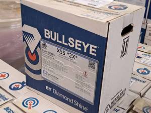 lot 95 image: Lot of (6 Cases) Diamond Shine Bullseye X55 2X Double Diamond Premium Drying Agent  5gal Case Pack 2.5-gallon Plastic Jug 2-count ( 12 total items )