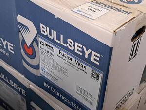 lot 81 image: Lot of (4 Cases) Diamond Shine Bullseye Fusion Wax Premium Polymer Foam Wax 5gal Case Pack 2.5-gallon Plastic Jug 2-count ( 8 total items )