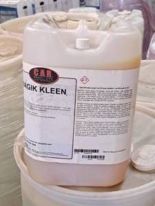 lot 387 image: Lot of (1) DuBois C.A.R. Products Magik Kleen Foaming Detergent 5-gallon Plastic Jug