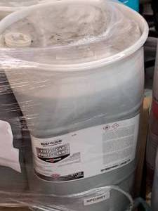 lot 400 image: Lot of (1) Rust-oleum Red Rhino Professional Total Car Protectant 30-gallon Plastic Drum