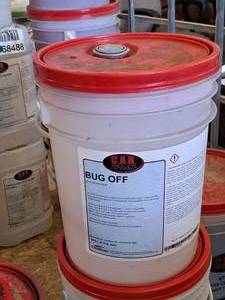 lot 424 image: Lot of (2) C.A.R. Products Bug Off Bug Remover 5-gallon Plastic Pail