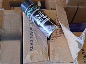 lot 449 image: Lot of (3 Boxes) Auto Magic #00277 Industrial Strength Vinyl & Carpet Spray Dye - Charcoal Gray Aerosol Can 12-count ( 36 total items )
