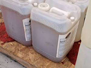 lot 475 image: Lot of (2) C.A.R. Products Maxi Clean Biodegradable Automotive and Industrial DegreaserCleaner 5-gallon Plastic Jug