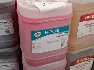 lot 488 image: Lot of (4) Turtle Wax Pro Rust Inhibitor HP-35 5-gallon Plastic Jug