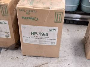 lot 495 image: Lot of (2 Boxes) Turtle Wax Crystal Polymer Pro Glaze HP-195 5-gallon Box