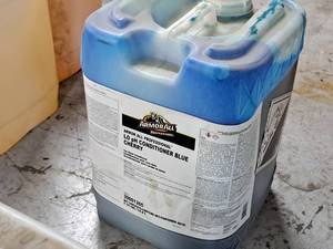 lot 542 image: Lot of (1) ArmorAll Professional Lo pH Conditioner Blue Cherry Car Wash Conditioner 30001365 5-gallon Plastic Jug