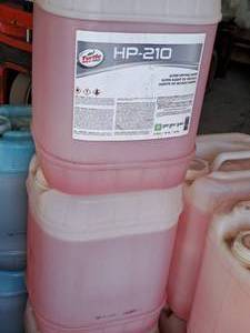 lot 844 image: Lot of (2) Turtle Wax Pro Super Drying Agent HP-210 5-gallon Plastic Jug