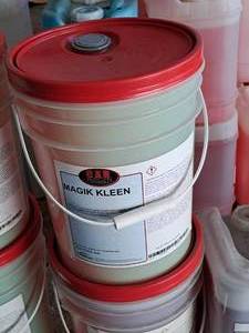 lot 854 image: Lot of (1) C.A.R. Products Magik Kleen Foaming Detergent 5-gallon Plastic Pail