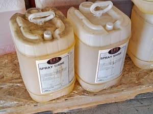 lot 833 image: Lot of (2) C.A.R. Products Spray Shine 5-gallon Plastic Jug
