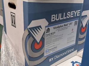 lot 178 image: Lot of (3 Cases) Diamond Shine Bullseye Vividplus Red 2X Silicone Infused Surface Enhancer 5gal Case Pack 2.5-gallon Plastic Jug 2-count ( 6 total items )