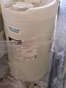 lot 314 image: Lot of (1) Zep Hi pH 2401 Vehicle Wash 20-gallon Plastic Drum