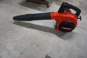 lot 21 image: Troy Bilt Brand Model TB400 Gas Powered Leaf Blower