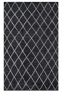 lot 506 image: Momeni Rugs Atlas Collection Area Rug, 58 x 77, Charcoal