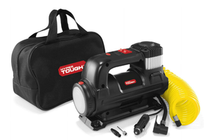 lot 103 image: Hyper Tough DC 12V Heavy Duty Direct Drive Digital Tire Inflator with Detachable LED Light