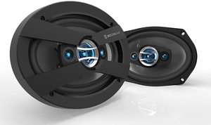 lot 112 image: Scosche HD6904 - High-Performance 6x9 4-Way Full Range Car Door Speakers Set