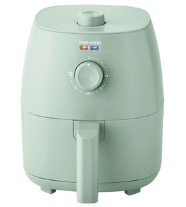 lot 188 image: Mainstays 2.2 qt Compact Air Fryer, Sage Green - Automatic Shutoff, Built-in Timer