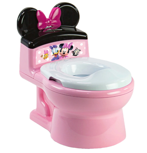 lot 191 image: Disney ImaginAction Minnie Mouse 2-in-1 Potty Training Toilet, Toddler Toilet and Training Seat