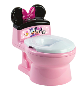 lot 192 image: Disney ImaginAction Minnie Mouse 2-in-1 Potty Training Toilet, Toddler Toilet and Training Seat