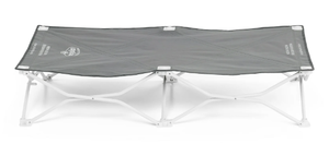 lot 197 image: Regalo Portable My Cot, Gray, Toddler Cot, 48 Long, 24.5 Wide, Ages 2 to 5 Years