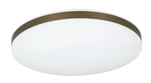 lot 257 image: LOT OF 4 Better Homes & Gardens 14 Bronze Integrated LED Flush Mount Ceiling Light with Night Light and 5 Adjustable Color Options