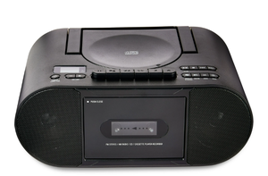 lot 263 image: Groove Onn. Portable CDCassette Boombox with Bluetooth Wireless Technology
