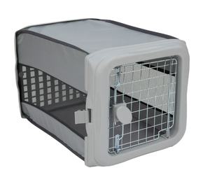 lot 340 image: LOT OF 2 SportPet Designs, Dog Kennels, and Crates, 22.5 Collapsible Pop-up Pet Kennel