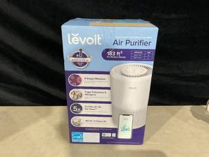 lot 306 image: Levoit Air Purifier PlasmaPro 200S for Large Rooms (457 Sq. Ft), Allergy and Asthma, HEPA Filters, Smart Voice Control, Energy Star, White