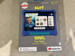 lot 328 image: Surf Onn. 10.1 Kids Tablet, 32GB, (2024 Model)