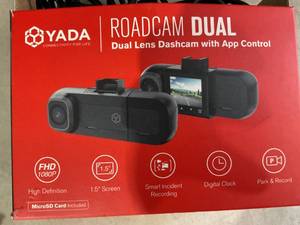 lot 329 image: YADA Dual Roadcam, Front and Rear 1080P, Dash Camera
