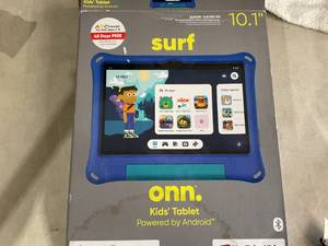 lot 343 image: Surf Onn. 10.1 Kids Tablet, 32GB, (2024 Model)