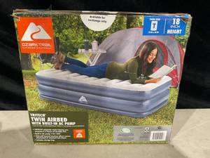 lot 366 image: Twin Size Ozark Trail Tritech QuadComfort Air Mattress 18