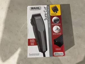 lot 371 image: Wahl Sure Cut Hair Clipper Kit, Corded for Men and Women 79449-1001