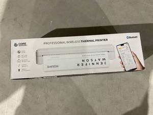 lot 399 image: Core Innovations Pro Wireless Inkless Thermal Printer, iOS & Android Compatible