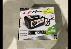 lot 592 image: Schumacher SC1282 10-Amp 12V Fully Automatic Battery Charger and Maintainer