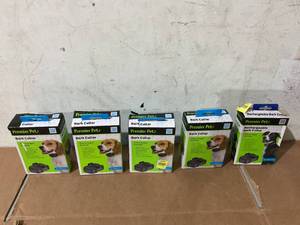 lot 280 image: LOT OF 5 Premier Pet Bark Collars