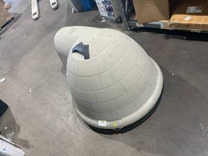 lot 99 image: Petmate Indigo Dog House (Igloo Dog House, Made in USA with 90% Recycled Materials