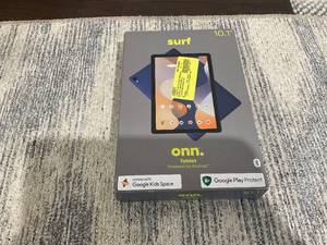 lot 132 image: Surf Onn. 10.1 Tablet, 32GB, (2024 Model)