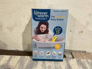 lot 194 image: Baby Patent Forever Warm Warming Baby Bathtub Bather