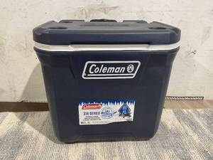 lot 83 image: Coleman 316 Series 50 QT Wheeled Cooler, Blue Nights