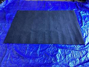 lot 503 image: Mainstays Titan Navy Area Rug, 54 x 78