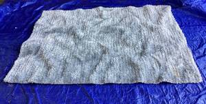 lot 508 image: Safavieh Linear Shag Soft Silver Area Rug