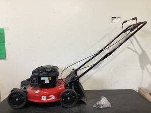 lot 571 image: Yard Machines 21 Rear Wheel Drive Gas-Powered Mower with 163cc Briggs & Stratton Engine