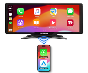 lot 396 image: Car and Driver Intellidash Pro X10 Wireless Carplay, New, 10 Touch Screen Display
