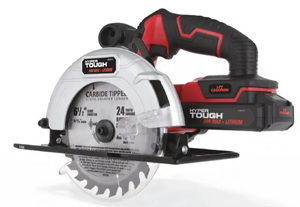 lot 608 image: Hyper Tough 20V Lithium-Ion 6-12 Circular Power Saw