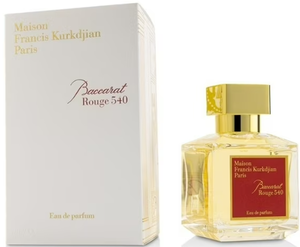 lot 60 image: Maison Francis Kurkdjian Baccarat Rouge Eau De Parfum, Perfume for Women, 2.4 Oz